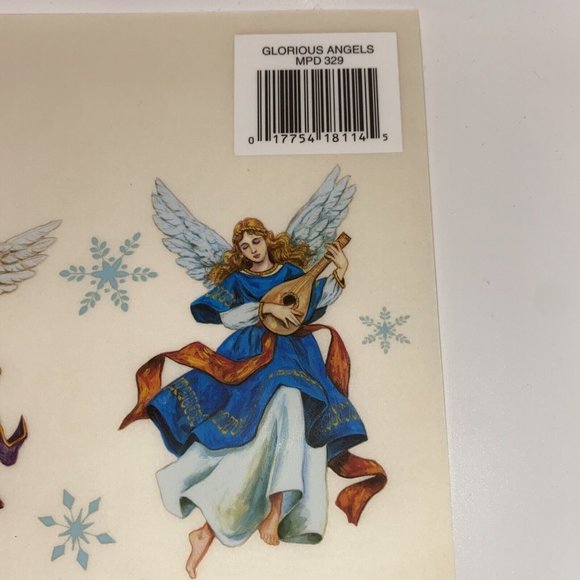 Tulip Rub-on Transfers Christmas Holiday Gorgeous Angels MPD 329 - Picture 4 of 10